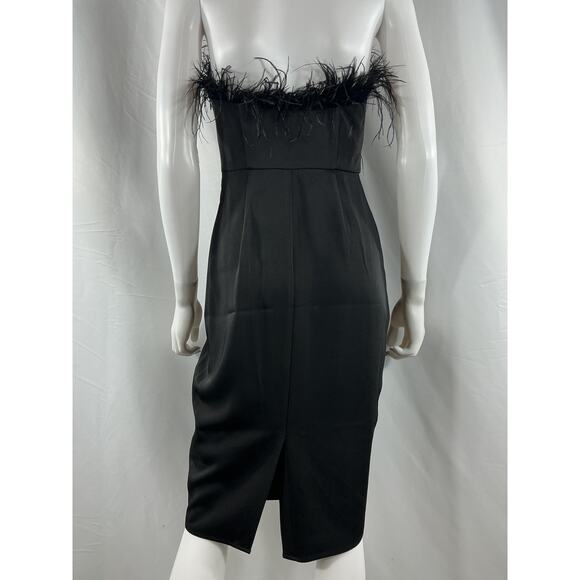 Lpa 'Aurora' Black Poly Dress Size S - Picture 3 of 4